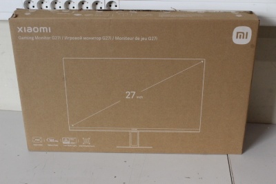 SALE OUT. Xiaomi Gaming Monitor G27i 27" IPS LCD 1920x1080/16:9/250 nits/HDMI/Black/ | Xiaomi Monitor | G27i | 27 " | IPS | 165 Hz | 1 ms | 1920 x 1080 pixels | 250 cd/m² | HDMI ports quantity 1 | Black | Warranty 3 month(s) | USED, MISSING POWER ADAPTER