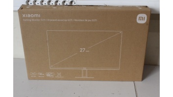 SALE OUT. Xiaomi Gaming Monitor G27i 27" IPS LCD 1920x1080/16:9/250 nits/HDMI/Black/ | Xiaomi Monitor | G27i | 27 " | IPS | 165 Hz | 1 ms | 1920 x 1080 pixels | 250 cd/m² | HDMI ports quantity 1 | Black | Warranty 3 month(s) | USED, MISSING POWER ADAPTER