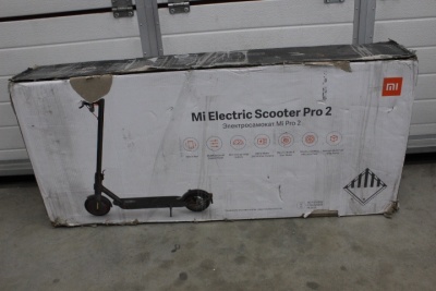 SALE OUT. Xiaomi Mi Electric Scooter Pro 2 (Black) | Xiaomi Mi Electric Scooter Pro 2 | 600 W | 25 km/h | 3 month(s) | Black | DAMAGED PACKAGING, USED, REFURBISHED, MISSING ACCESSORIES
