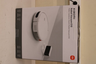 SALE OUT. Xiaomi Robot Vacuum E10 EU | Xiaomi Robot Vacuum | E10 EU | Wet&Dry | 2600 mAh | Dust capacity 0.4 L | 4000 Pa | White | DEMO, MISSING SIDE BRUSH