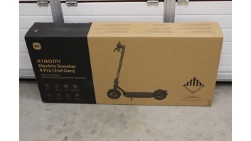 SALE OUT. Xiaomi Electric Scooter 4 Pro (2nd Gen) | Xiaomi Electric Scooter 4 Pro (2nd Gen) | 400 W | 25 km/h | 10 " | 6 month(s) | DEMO, MISSING AIR HOSE