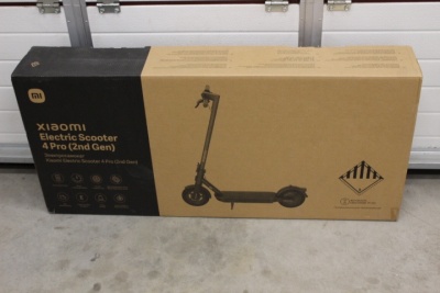 SALE OUT. Xiaomi Electric Scooter 4 Pro (2nd Gen) | Xiaomi Electric Scooter 4 Pro (2nd Gen) | 400 W | 25 km/h | 10 " | 6 month(s) | DEMO, MISSING AIR HOSE