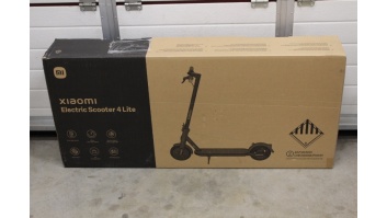 SALE OUT. Xiaomi Electric Scooter 4 Lite EU | Xiaomi Electric Scooter 4 Lite EU | 300 W | 25 km/h | 8.5 " | 6 month(s) | Black | DEMO, MISSING INNER PACKAGING