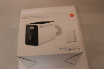 SALE OUT. Xiaomi Solar Outdoor Camera BW400 Pro Set | Xiaomi Solar Camera | BW400 Pro Set | 3 month(s) | Bullet | 4 MP | F1.6 | IP66 | Micro SD, Max. 256 GB | USED, LIGHT SCRATCHES