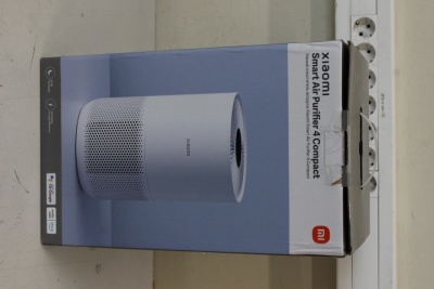 SALE OUT. Xiaomi Smart Air Purifier 4 Compact EU | Xiaomi Smart Air Purifier 4 Compact EU | 27 W | Suitable for rooms up to 16-27 m² | White | DEMO, DAMAGED PACKAGING, MISSING: POWER ADAPTER AND MANUALS