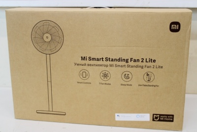 SALE OUT. Xiaomi Mi Smart Standing Fan 2 Lite | Xiaomi Mi Smart Standing Fan 2 Lite | Stand Fan | DEMO, SCRATCHES, MISSING: MANUALS AND INNER PACKAGING | White | Number of speeds 3 | Oscillation | 38 W | Remote control