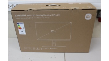 SALE OUT. Xiaomi Mini LED Gaming Monitor G Pro 27i EU | Xiaomi Mini LED Gaming Monitor G Pro 27i EU | 27 " | LED | 16:9 | 180 Hz | 1 ms | 2560 x 1440 pixels | HDMI ports quantity 2 | Warranty 6 month(s) | DEMO