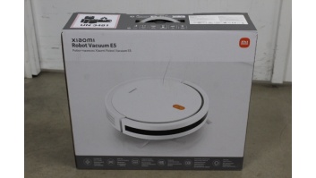 SALE OUT. Xiaomi Robot Vacuum E5 (White) EU | Xiaomi Robot Vacuum (EU) | E5 | Wet&Dry | 2600 mAh | Dust capacity 0.4 L | 2000 Pa | White | USED