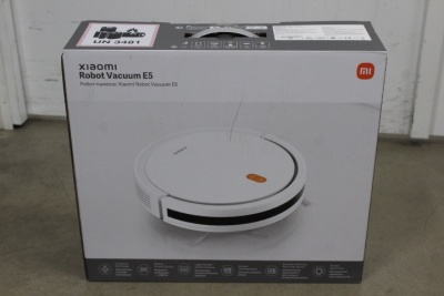 SALE OUT. Xiaomi Robot Vacuum E5 (White) EU | Xiaomi Robot Vacuum (EU) | E5 | Wet&Dry | 2600 mAh | Dust capacity 0.4 L | 2000 Pa | White | USED