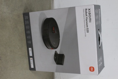 SALE OUT. Xiaomi Robot Vacuum S20 (Black) EU | Xiaomi Robot Vacuum (EU) | S20 | Wet&Dry | 2900 mAh | Dust capacity 0.4 L | 5000 Pa | Black | DEMO