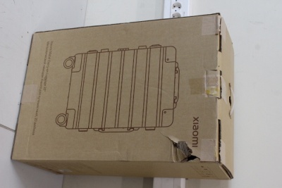 SALE OUT. Xiaomi Aluminum Frame Luggage 20" | Xiaomi Aluminum Frame Luggage 20" | 3900 g | USED, WITHOUT ORIGINAL PACKAGING, DAMAGED PACKAGING, MISSING KEYS | Luggage | Grey | Polycarbonate/Polyester