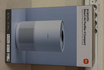 SALE OUT. Xiaomi Smart Air Purifier 4 Compact EU | Xiaomi Smart Air Purifier 4 Compact EU | 27 W | Suitable for rooms up to 16-27 m² | White | USED, MISSING INNER PACKAGING AND MANUALS