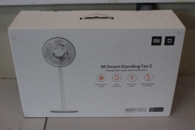 SALE OUT. Xiaomi Mi Smart Standing Fan 2 EU | Xiaomi Mi Smart Standing Fan | 2 | Stand Fan | USED, DISASSEMBLED STAND PAD, DIRTY | White | Oscillation | 15 W