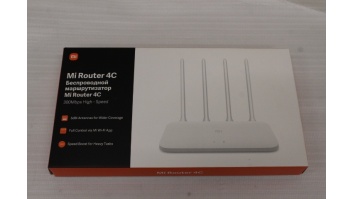 SALE OUT. Xiaomi Mi Router 4C | Xiaomi Mi Router 4C | 802.11n | 300 Mbit/s | Ethernet LAN (RJ-45) ports 3 | Antenna type 4 External Antennas | 6 month(s) | DEMO