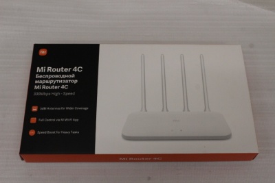 SALE OUT. Xiaomi Mi Router 4C | Xiaomi Mi Router 4C | 802.11n | 300 Mbit/s | Ethernet LAN (RJ-45) ports 3 | Antenna type 4 External Antennas | 6 month(s) | DEMO