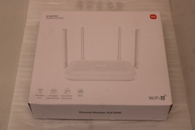 SALE OUT. Xiaomi Router AX1500 EU | Xiaomi 6 month(s) | DEMO