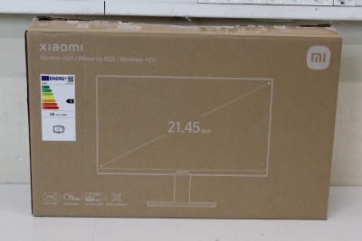 SALE OUT. Xiaomi Monitor A22i 22" 1920x1080/21:9/250 nits/HDMI/Black/ | Xiaomi Monitor | A22i | 22 " | VA | 16:9 | 75 Hz | 1 ms | 1920 x 1080 pixels | HDMI ports quantity 1 | Black | Warranty 3 month(s) | USED, MISSING POWER ADAPTER