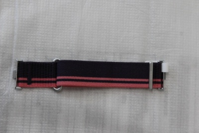 Xiaomi Braided Quick Release Strap | Rose purple | Stainless Steel/Nylon | Fits wrists 140-200 mm