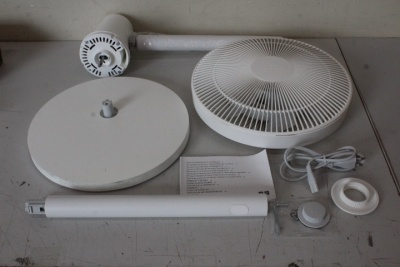 SALE OUT. Xiaomi Mi Smart Standing Fan 2 EU | Xiaomi Mi Smart Standing Fan | 2 | Stand Fan | DEMO | White | Oscillation | 15 W