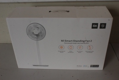 SALE OUT. Xiaomi Mi Smart Standing Fan 2 EU | Xiaomi Mi Smart Standing Fan | 2 | Stand Fan | DEMO | White | Oscillation | 15 W