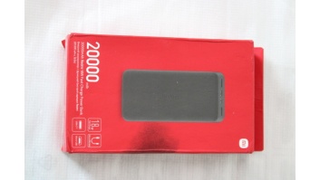 SALE OUT. Redmi 20000mAh 18W Fast Charge Power Bank | Xiaomi Redmi Fast Charge Power Bank | 20000 mAh | Black | USED, MISSING USB CABLE