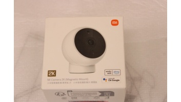 SALE OUT. Xiaomi Mi Camera 2K (Magnetic Mount) | Xiaomi Mi Camera 2K | 3 month(s) | 3 MP | H.265 | MicroSD | USED AS DEMO, MISSING ACCESSORIES