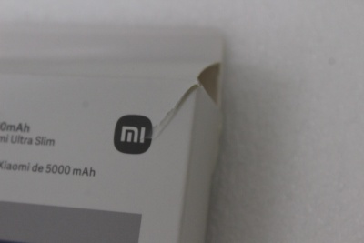 SALE OUT. Xiaomi Ultra Slim Power Bank 5000mAh | Xiaomi Ultra Slim Power Bank | 5000 mAh | USB-C | Gray | DAMAGED PACKAGING, UNPACKED