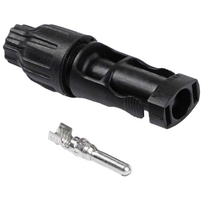 MOREK | TS4 Negative/Male Connector Solar, Adapter 4/6mm2