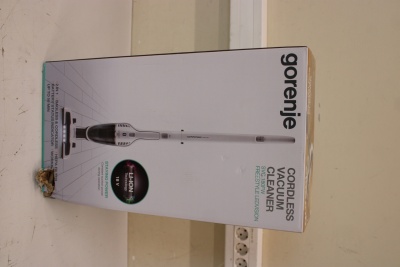 SALE OUT. Gorenje SVC180FW Vacuum cleaner, Handstick 2in1, Operating time 50 min, Dust container 0.6 L, Charging time 6 h, White | Gorenje Vacuum cleaner | SVC180FW | Handstick 2in1 | Handstick | - W | 18 V | Operating time (max) 50 min | White | Warranty