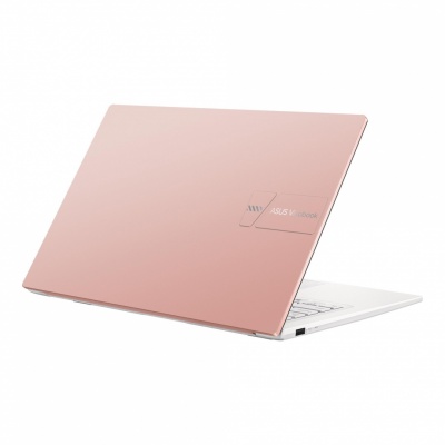 Notebook|ASUS|VivoBook Series|X1404VA|CPU  Core i5|i5-1335U|1300 MHz|14"|1920x1080|RAM 16GB|DDR4|SSD 512GB|Intel Iris X? Graphics|Integrated|ENG|NumberPad|Windows 11 Home|Pink|1.4 kg|90NB10I9-M00L60