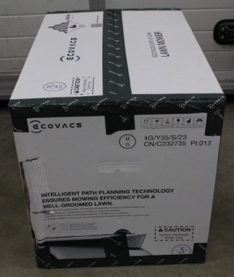 SALE OUT. Ecovacs GOAT G1-2000 Lawn Mower, Robot, Up to 2000m², Wire-Free Boundary, Cutting width 220 mm, Adjustable cutting height, Silver | Ecovacs | Lawn Mower | GOAT G1-2000 | DAMAGED PACKAGING