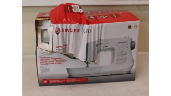 SALE OUT. Singer C7205 Computerised Sewing Machine, White | Singer Sewing Machine | C7205 | Number of stitches 200 | Number of buttonholes 8 | White | DAMAGED PACKAGING