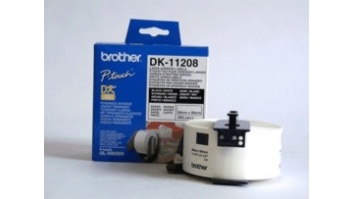 Brother | DK-11208 Large Address Labels | White | DK | 38mm x 90mm