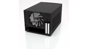 Fractal Design | NODE 304 | 2 - USB 3.0 (Internal 3.0 to 2.0 adapter included)1 - 3.5mm audio in (microphone)1 - 3.5mm audio out (headphone)Power button with LEDHDD LED | Black | Power supply included No