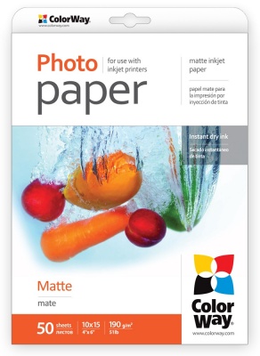 190 g/m² | 10x15 | Matte Photo Paper