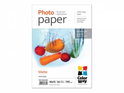 190 g/m² | 10x15 | Matte Photo Paper