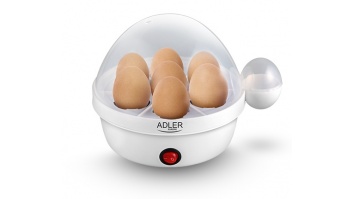 Adler | Egg Boiler | AD 4459 | White | 450 W | Eggs capacity 7