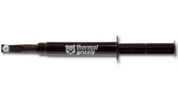 Thermal Grizzly | Thermal grease "Aeronaut" 1.5ml/3.8g | Thermal Conductivity: 8,5 W/mk; Thermal Resistance: 0,0129 K/W; Electrical Conductivity*: 0 pS/m; Viscosity: 110-160 Pas; Temperature: -150 °C / +200 °C;