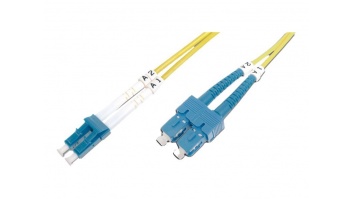 Digitus | Patch Cord | DK-2932-01 | Cable diameter 3 mm; Cable type: I-VH 2E9/125µ; Fiber diameter: 09/125µ; Connector 1/2: LC/SM