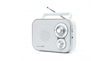 Muse | Portable Radio | M-051RW | AUX in | White