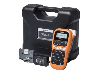 Brother PTE110VP | Thermal | Label Printer | Orange