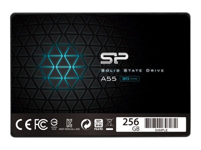 Silicon Power | A55 | 256 GB | SSD form factor 2.5" | Solid-state drive interface SATA | Read speed 550 MB/s | Write speed 450 MB/s