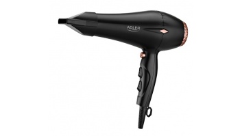 Adler | Hair Dryer | AD 2244 | 2000 W | Number of temperature settings 3 | Ionic function | Diffuser nozzle | Black