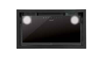 CATA | Hood | GC DUAL A 75 XGBK | Canopy | Energy efficiency class A | Width 79.2 cm | 820 m³/h | Touch control | LED | Black glass
