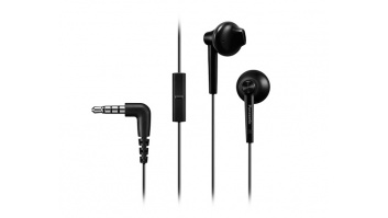 Panasonic | Headphones | RP-TCM55E-K | Wired | In-ear | Microphone | Black