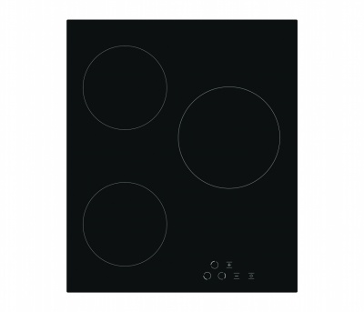 Simfer | Hob | H4.030.DECSP | Vitroceramic | Number of burners/cooking zones 3 | Touch | Black