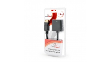 Cablexpert DisplayPort to VGA adapter cable, Black | Cablexpert