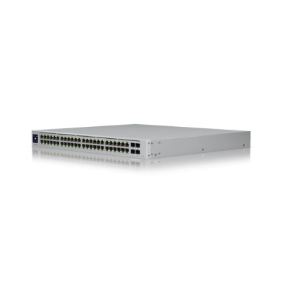 Ubiquiti | UniFi Switch | USW-PRO-48-POE | Managed L3 | Rackmountable | Gigabit Ethernet (copper) ports quantity 48 | SFP+ ports quantity 4 | Power supply type Internal