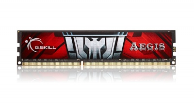 G.Skill | Aegis | 4 GB | DDR3 | 1600 MHz | PC/server | Registered No | ECC No