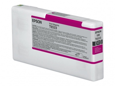 Epson T6533 | Ink Cartridge | Vivid Magenta